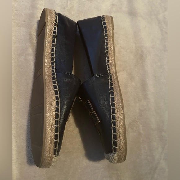 Tory Burch Navy Espadrille Flats - Picture 3 of 9